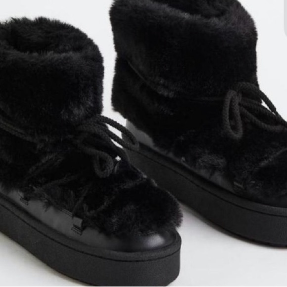 H&M Shoes - ISO h&m fur moon boots